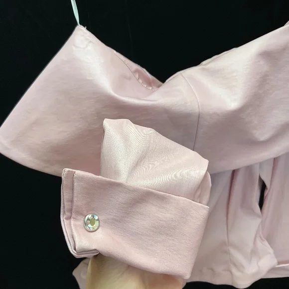 Tadashi Dusty Rose designer blouse - Picture 10 of 14
